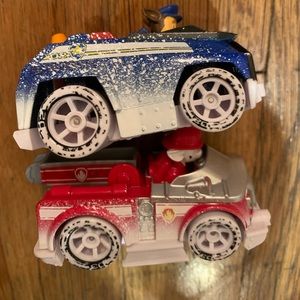 Paw patrol true metal vehicles snow